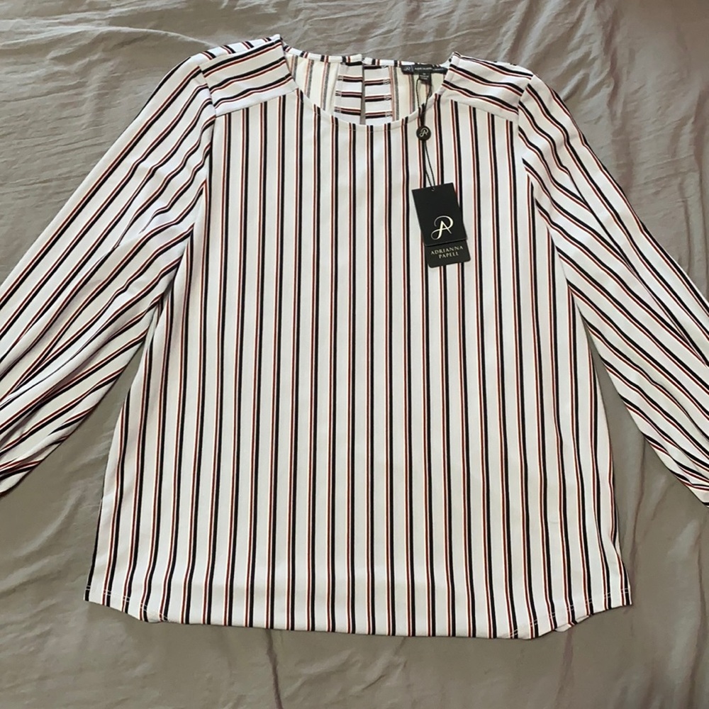 Adrianna Papell blouse.